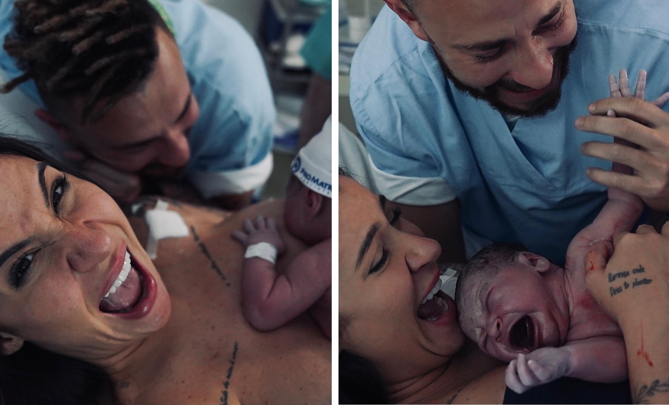 Fotos mostram parto de Bianca Andrade e Fred faz relato emocionante 