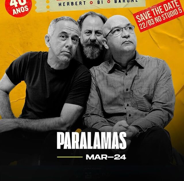 Turnê 'Paralamas Clássicos' chega a Manaus em março