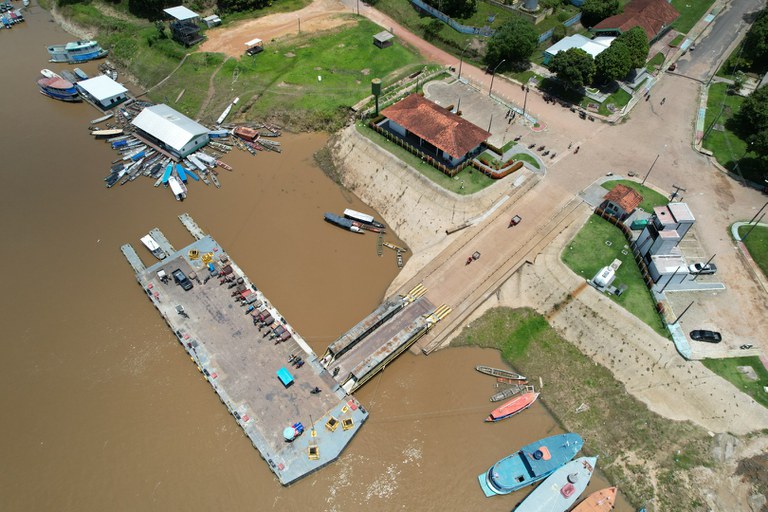 Dnit Amazonas retoma operação no Porto de Boa Vista do Ramos