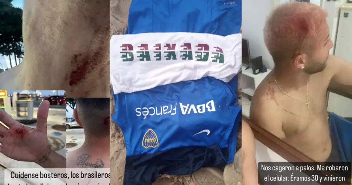 Torcedores do Boca Juniors são agredidos e roubados em Copacabana