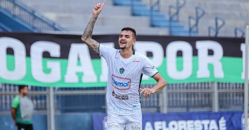 De volta: Manaus FC acerta retorno do zagueiro Gutierrez para 2024