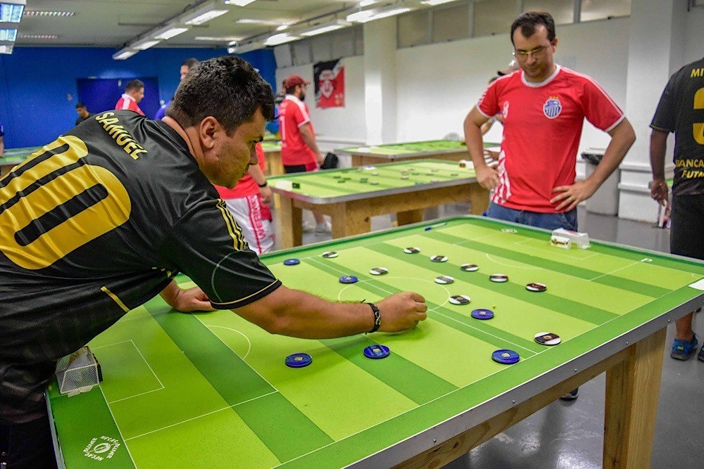 Torneio de futebol de mesa acontece neste domingo em Manaus