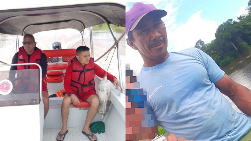 Buscas por homem desaparecido no Rio Amazonas chegam no 2º dia 