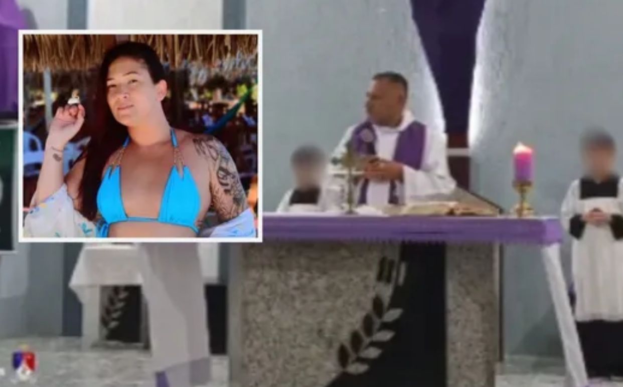 Fiéis se assustam com tiros durante missa; uma mulher morreu