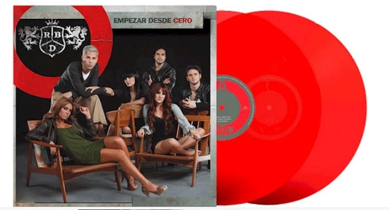 RBD relança 'Empezar Desde Cero' em vinil duplo