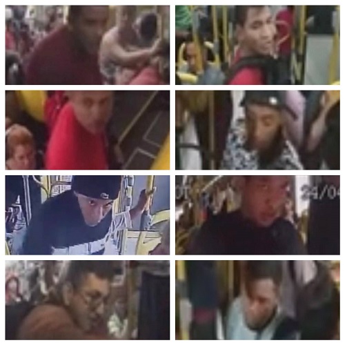 Suspeitos de assaltos a ônibus são procurados pela polícia em Manaus