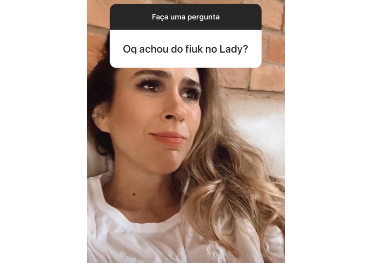 Tatá Werneck brinca sobre polêmica com Fiuk: “Tentar te esquecer”