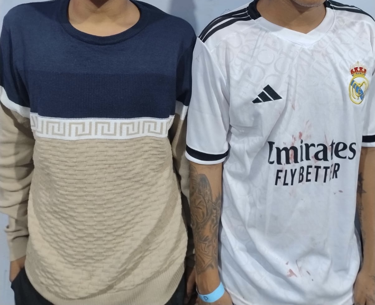 Dupla é presa ao agredir homem no meio da rua em Tefé