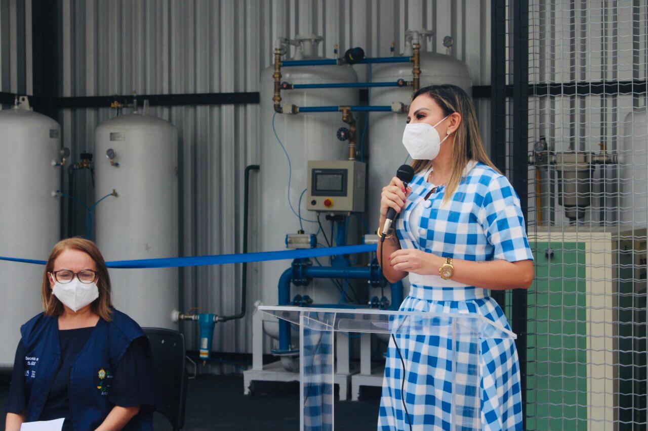 Maternidade Ana Braga recebe usina de oxigênio em Manaus