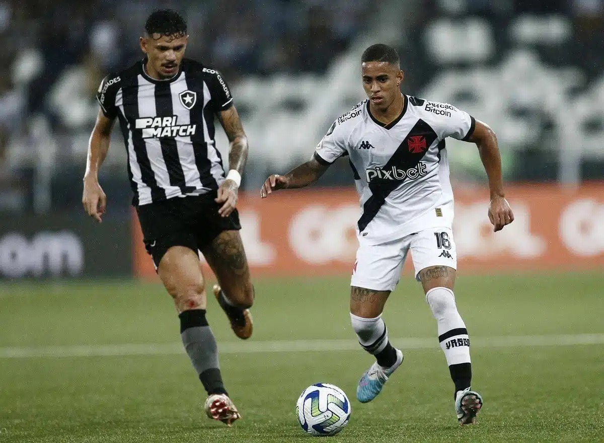 Vasco pega hoje o Botafogo pelo Campeonato Brasileiro; saiba onde assistir