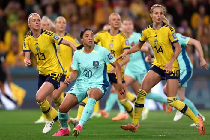 Suécia frustra Austrália, vence e fica com 3º lugar