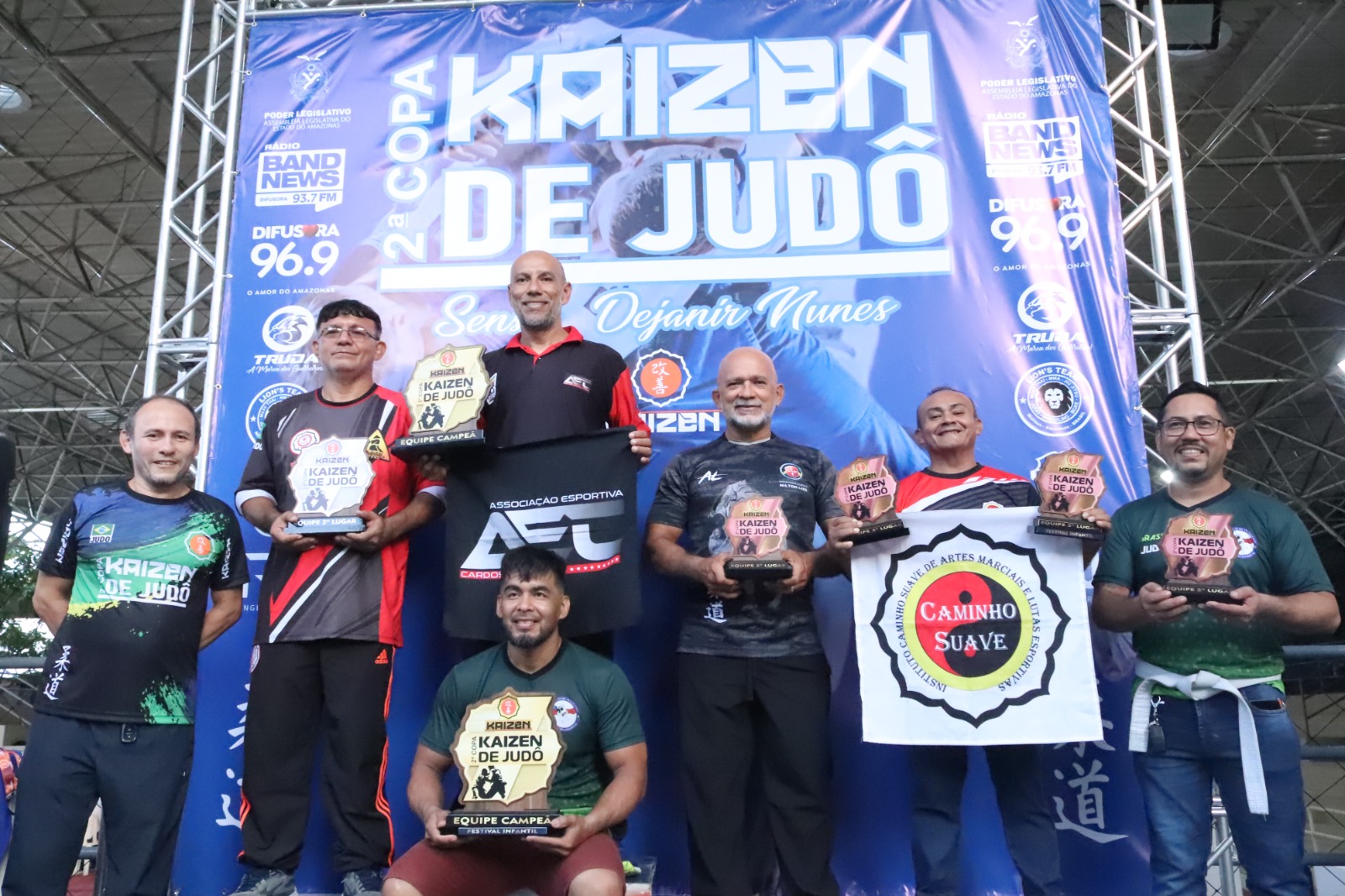 Associação Esportiva Cardoso conquista 2ª Copa Kaizen de Judô em Manaus