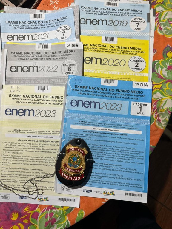 PF investiga estudante por fazer prova do Enem por outras pessoas