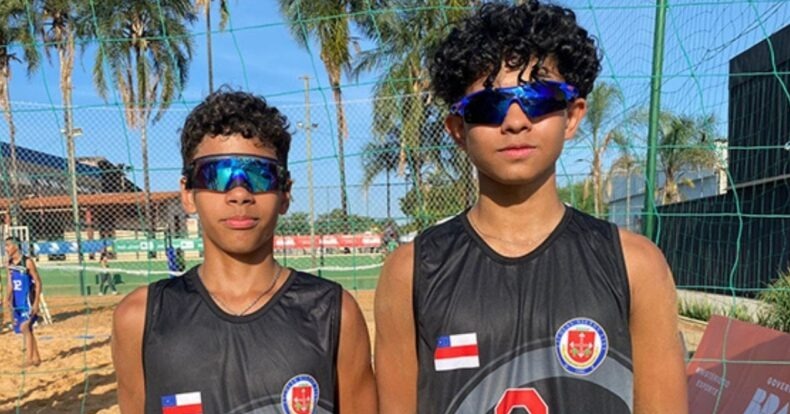 Amazonenses avançam às semifinais da Série Ouro de vôlei de praia dos JEBs