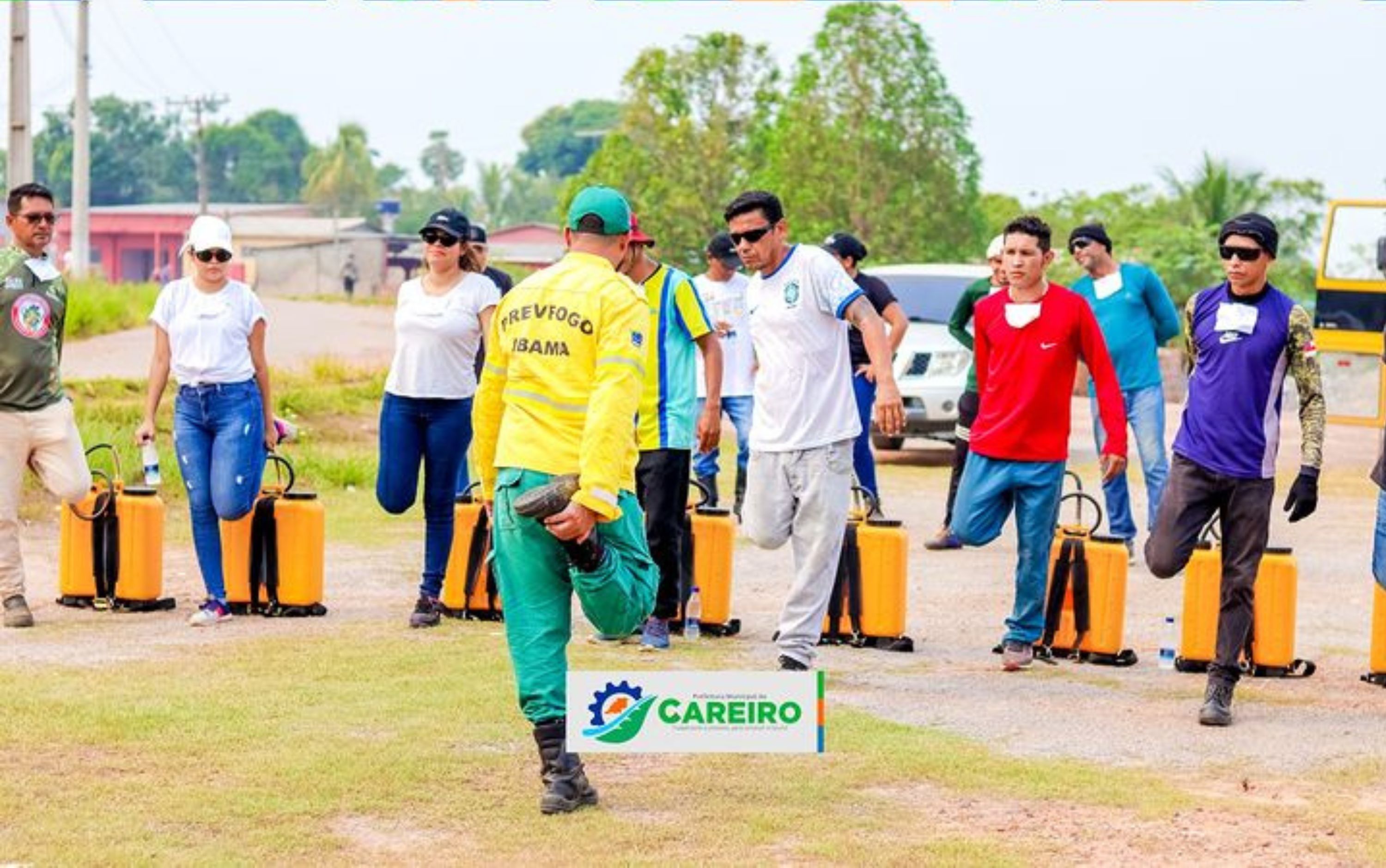 Ibama inicia testes de aptidão física para curso de brigadistas no Amazonas