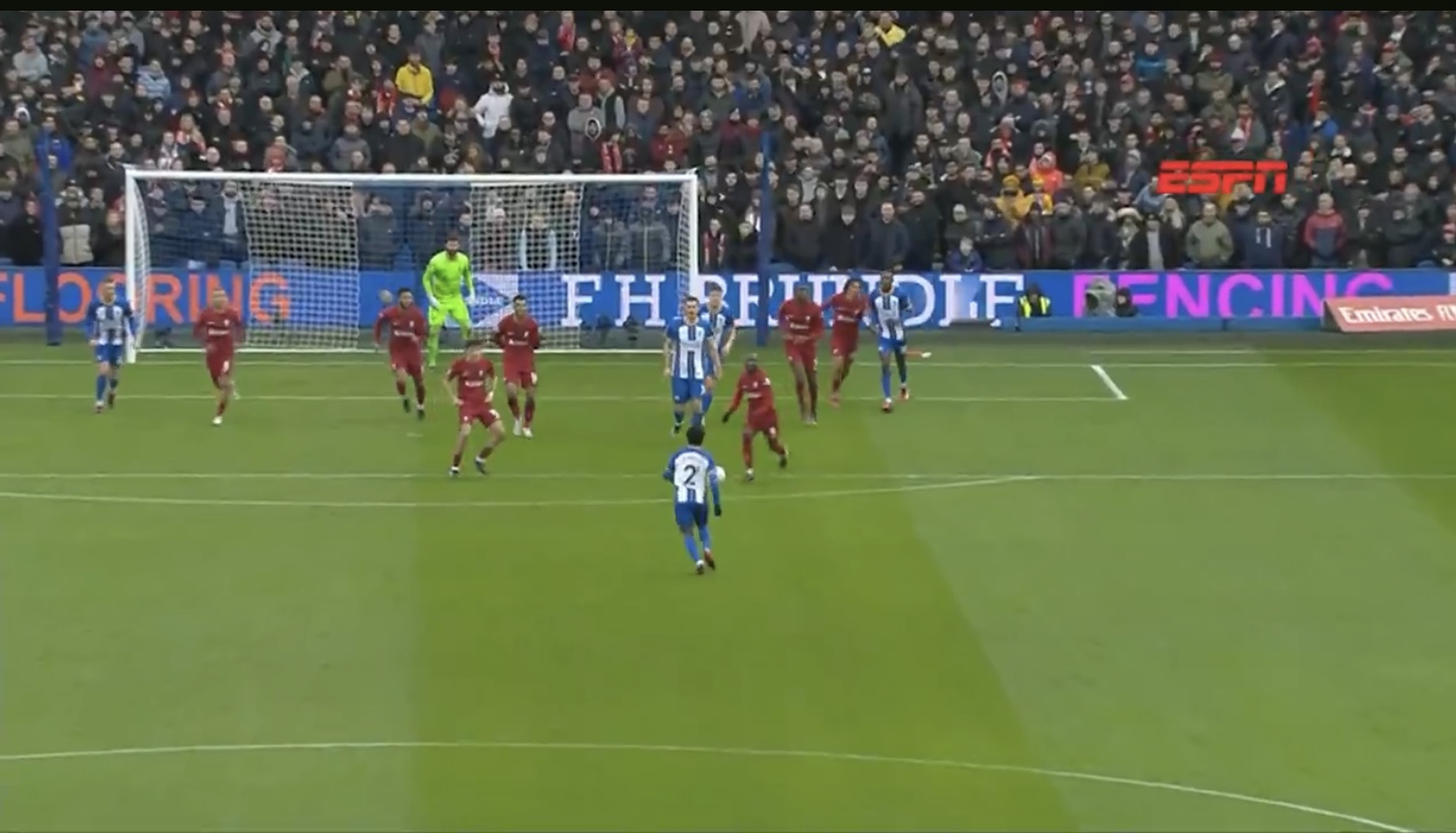 Liverpool volta a sofrer contra Brighton e cai na Copa da Inglaterra
