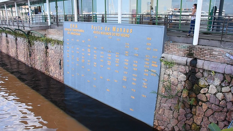 Cheia 2021: Começa mapeamento da área central de Manaus