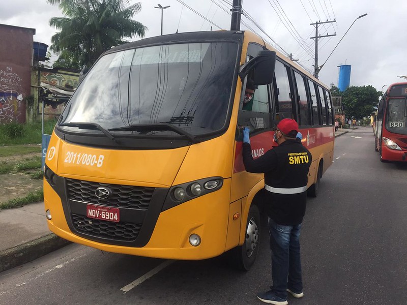 Operação do IMMU fiscaliza irregularidades nos 'amarelinhos' em Manaus 