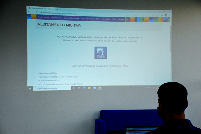 Agendamento on-line facilita acesso aos serviços da Junta Militar em Manaus