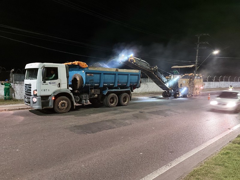 Torquato Tapajós passa por nova obra