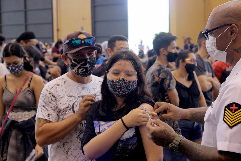 Arena da Amazônia terá ponto de vacinação nesta quarta em Manaus