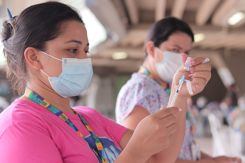 Manaus tem mais de 258 mil atrasados com a 2ª dose de vacinas contra Covid
