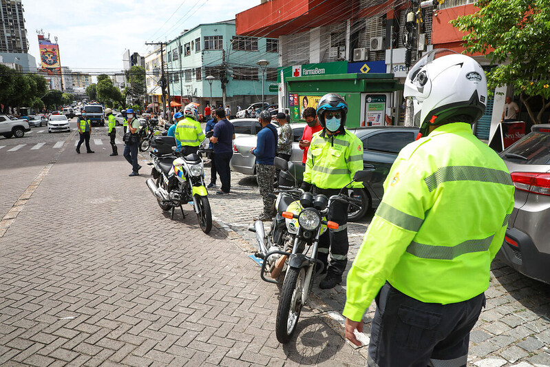 Fiscalização é reforçada na Zona Azul do Centro de Manaus