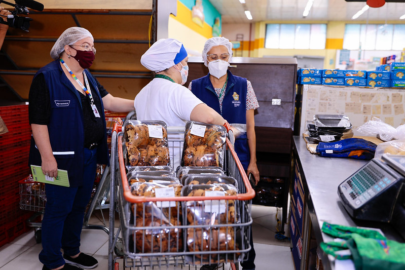 Operação da Visa Manaus orienta mercados na zona Leste