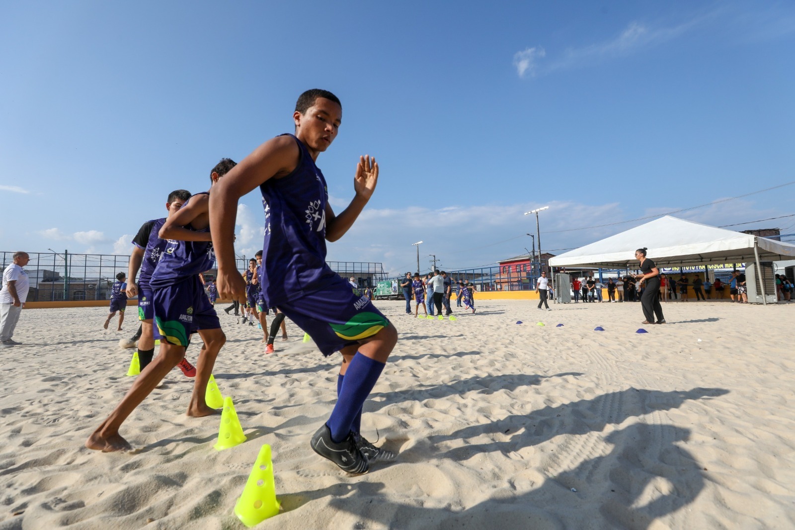 Mais de 1 mil atletas são beneficiados nos 11 núcleos do Pelci em Manaus