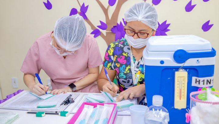 Começa hoje vacinação de crianças contra influenza em Manaus