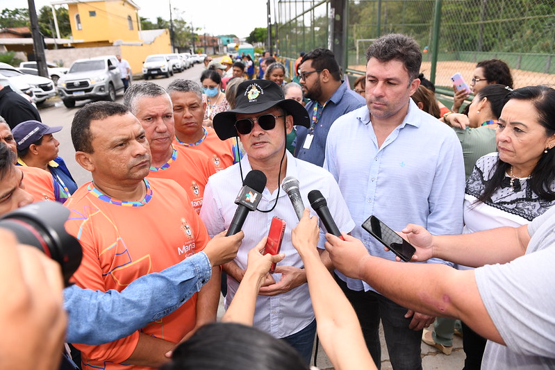 Prefeito acompanha ação de combate ao Aedes aegypti em Manaus