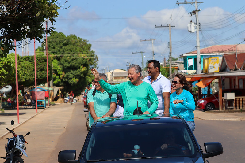 Arthur Virgílio visita moradores nos municípios na calha do Purus, no Amazonas