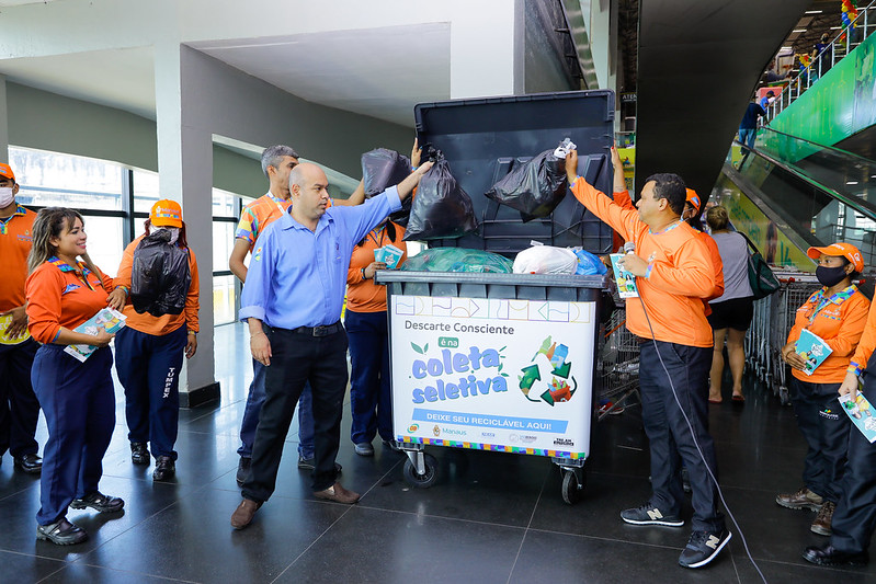 Manaus passa a contar com 30 pontos de coleta seletiva