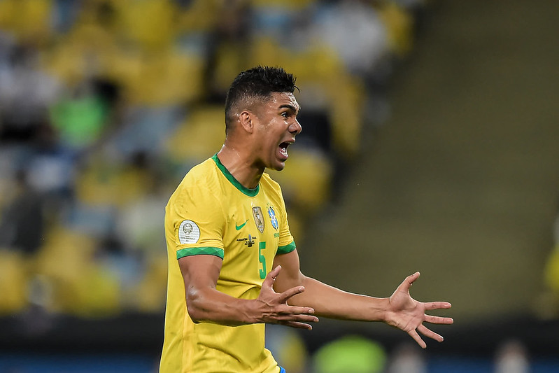 Dorival diz que conversou com Casemiro antes de tirá-lo da Copa América