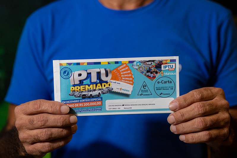 Vencimento do IPTU 2023 é prorrogado pela Prefeitura de Manaus; veja nova data