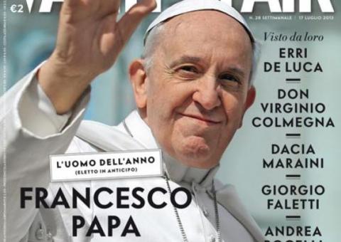 Papa é eleito 'homem do ano' pela 'Vanity Fair' da Itália