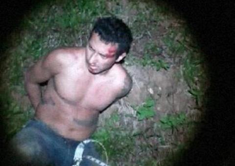 Nanico foi perseguido durante 24 horas e preso quando fingia ser uma árvore