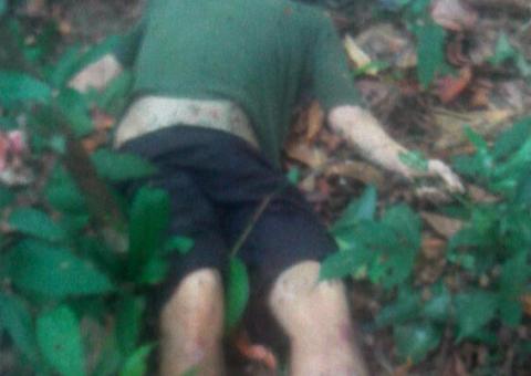 Hulk encontra cadáver em ramal da BR-174. Veja fotos