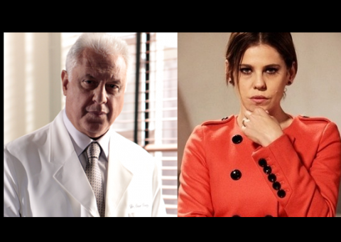 Edith conta a César que Jonathan é seu filho e faz chantagem com médico