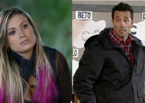 Estressados, Andressa e Marcos batem boca durante prova. Veja