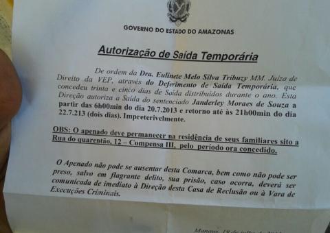 Juiza autorIza saida de "Doutor"do semiaberto, mas ele é novamente preso com arma roubada da Polícia