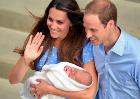  Nome do filho de Kate Middleton e príncipe William é revelado