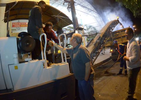 Obras na Getúlio Vargas continuarão à noite, para evitar congestionamentos