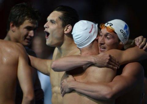França é campeã do revezamento 4x100 masculino, Brasil 7º