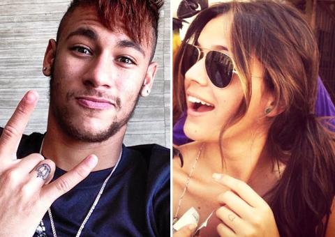  Bruna Marquezine e Neymar fazem tatuagem no dedo anelar