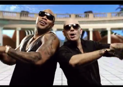 Veja o novo clipe de Flo Rida em parceria com Pitbull