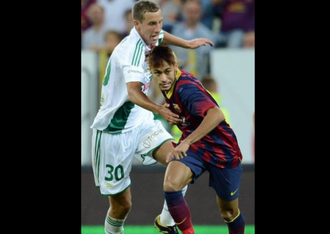 Neymar estreia com o Barça contra time polonês