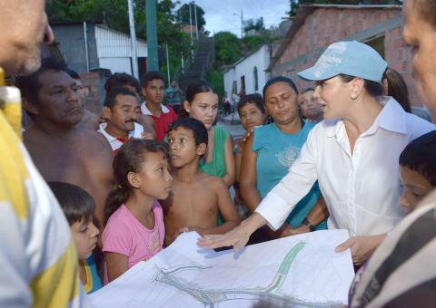 Governo do Amazonas beneficia moradores da comunidade da Sharp