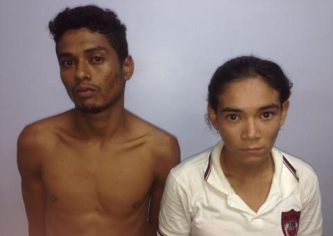 Casal  "feio" é preso vendendo drogas em frente a escola  