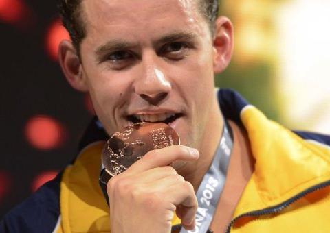 Thiago Pereira é bronze nos 200m Medley do Mundial de natação de Barcelona